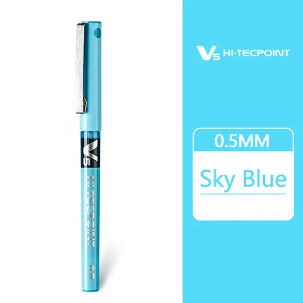 1 Piece PILOT BX-V5 Gel Pens Fine Point 0.5MM Quick Dry Straight Liquid RollBall Pen Smooth Ink Gelpen Kawaii Japan Stationery