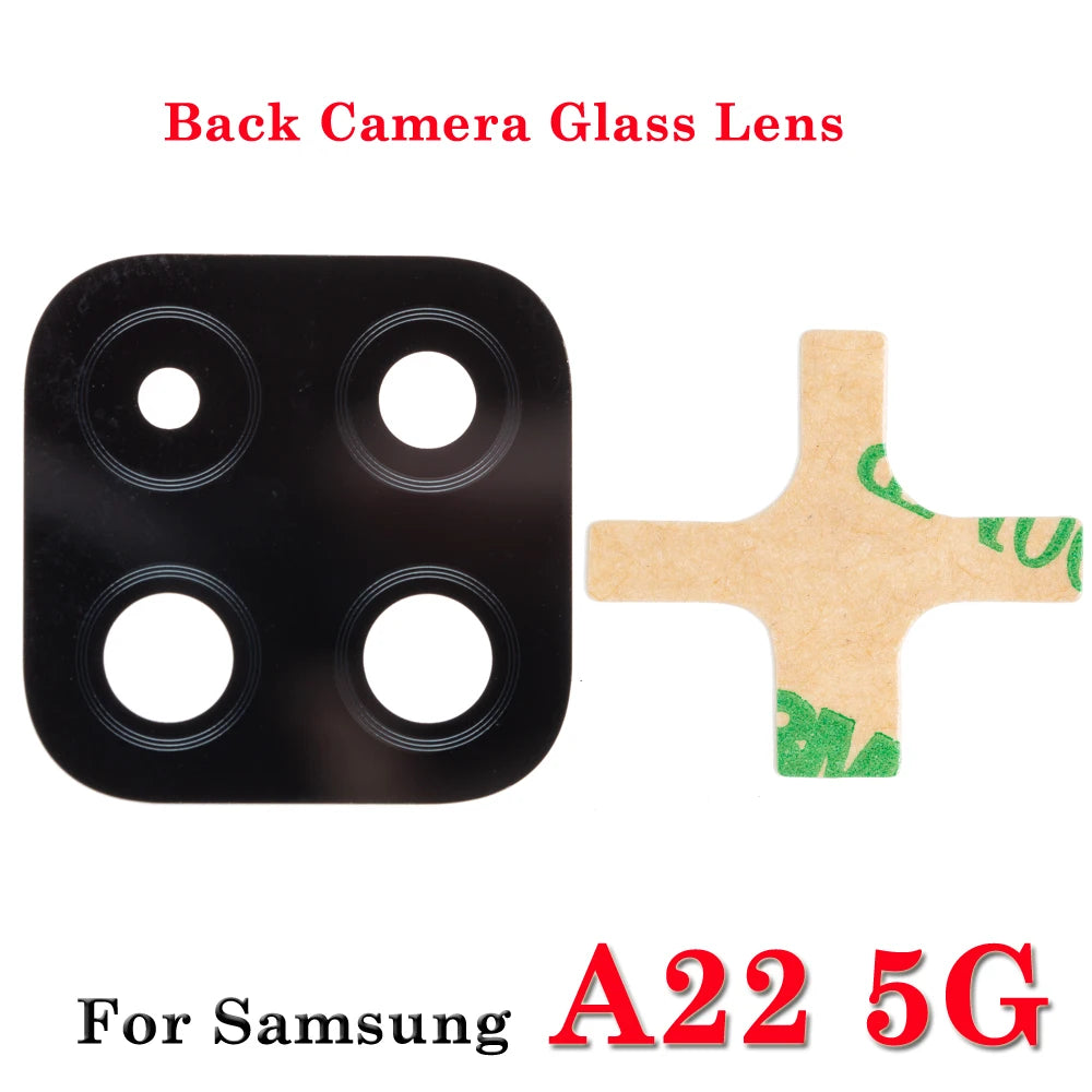 1PCS Camera Lens Glass Lens Back Rear Cover lens For Samsung Galaxy A11 A12  A21 A21s  A31 A31S A41 A42 A51 A71
