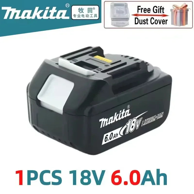👍🏻Makita 18v Battery With Charger Rechargeable Lithium Ion for DDF487 BL1880 BL1860B LXT400 Power Tool Makita 18 v Battery🔥