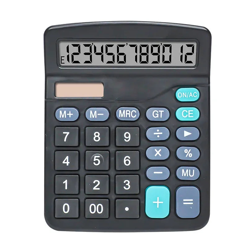 1Pcs Solar Scientific Calculator Desktop Financial Office Computer Calculators Large Display Office Calculators Cute Calculator
