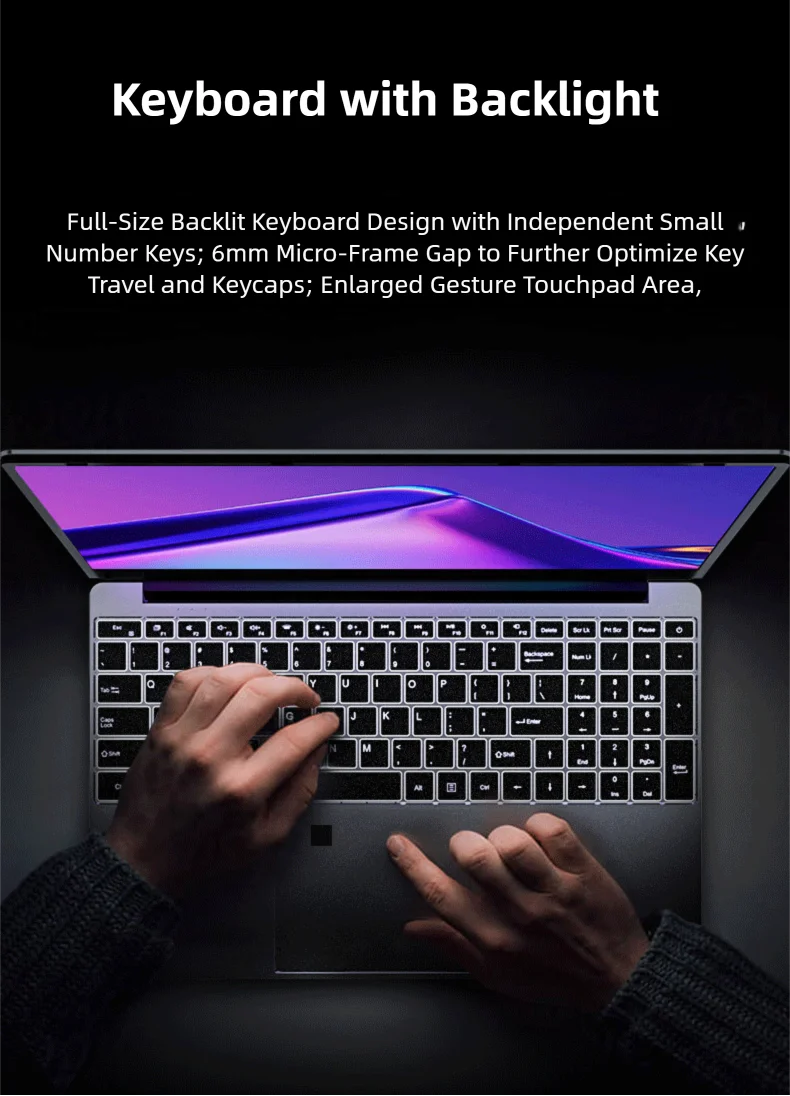 15.6" intel N5095 gaming laptops portable notebook computer pc core i5 i7 16GB DDR4 1TB IPS Windows11 Backlit Keyboard deals