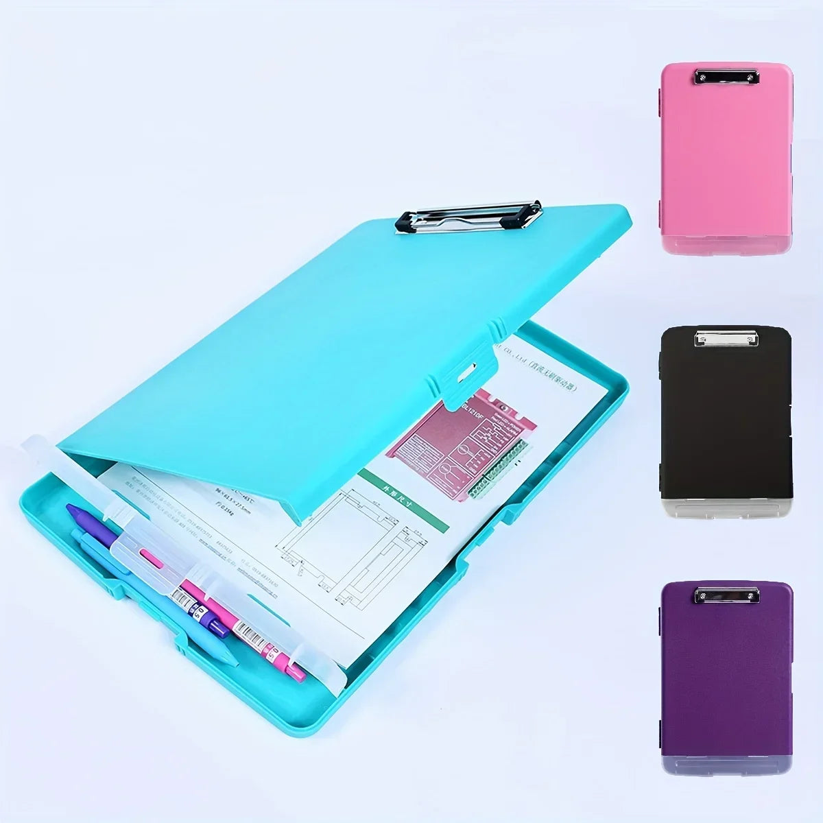 1pc - Durable document manager, office folder board, student specific test paper storage and organization board