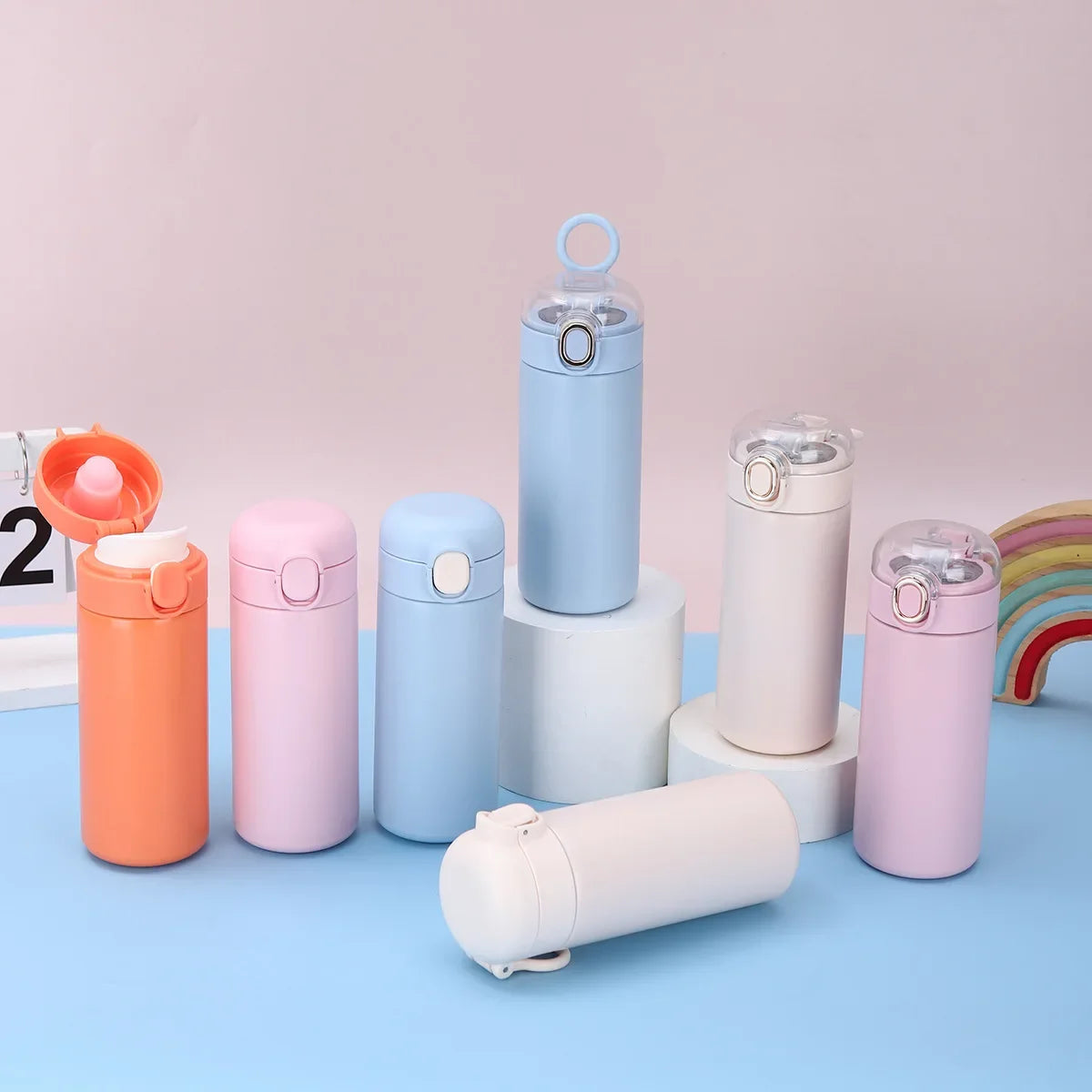 1pc 10oz/14oz 304 Stainless Steel Thermal Mug Tumbler Office Home Insulated Coffee Cup Insulated Cup Gifts Cup Sport Water Cup