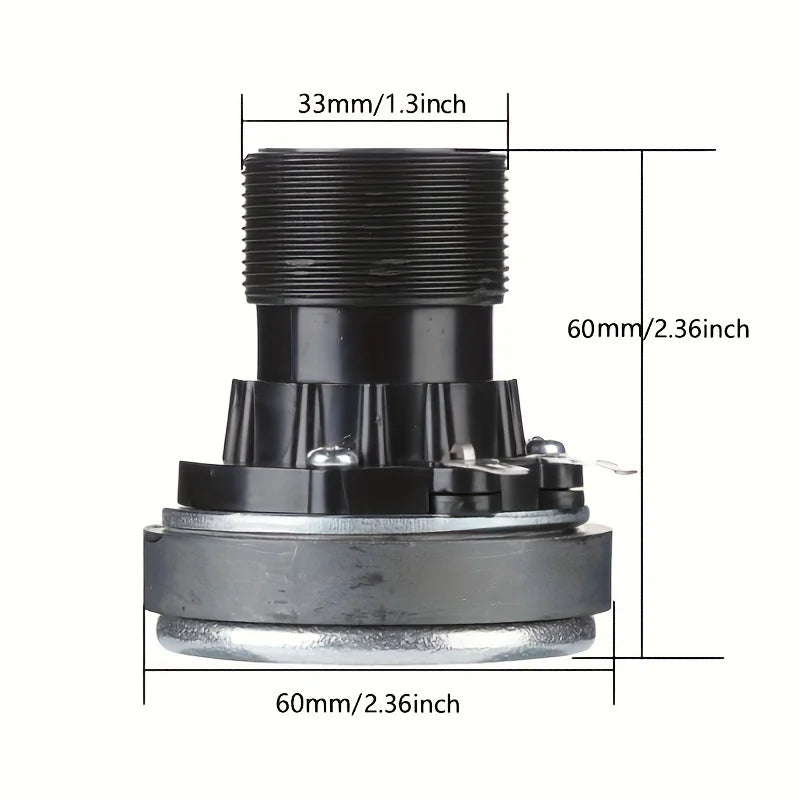 1 pcs Audio Tweeter Speaker 8 Ohm 40W Portable Column Altavoz Titanium Film Driver 25 Core DIY Bluetooth Hifi Home Theater