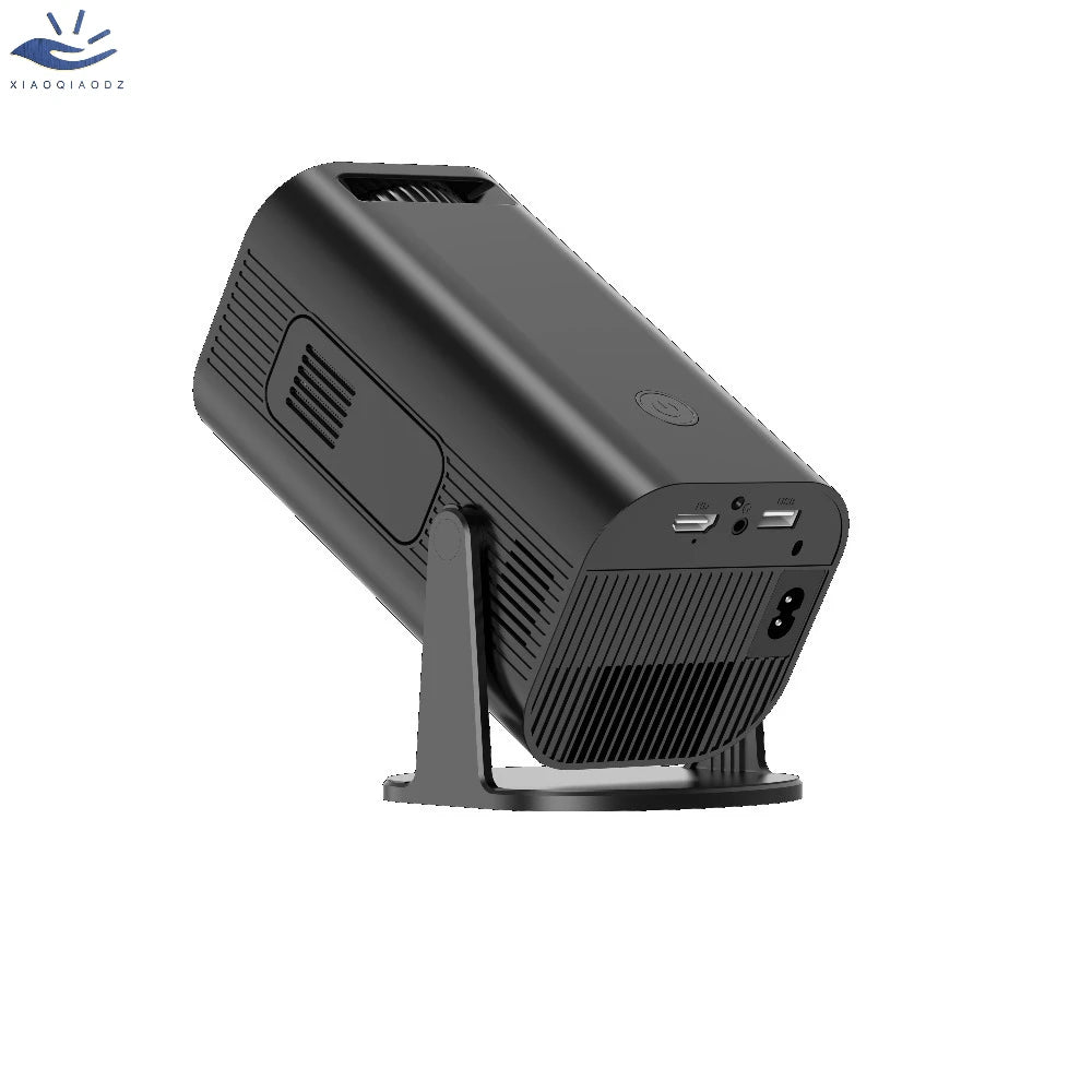 XIAOQIAODZ 4K Mini Portable Projector P30 Game Home Theater LED 8K 1080P Android Smart Video Pocket Wifi BT Cinema HD