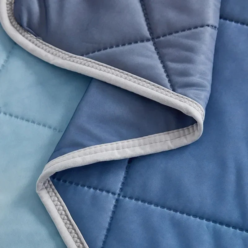 1PC High Quality Pure Color  Cooling Blankets  Lightweight, Breathable Summer Quilt with Double Side Cold Cooling Fabric 여름이불