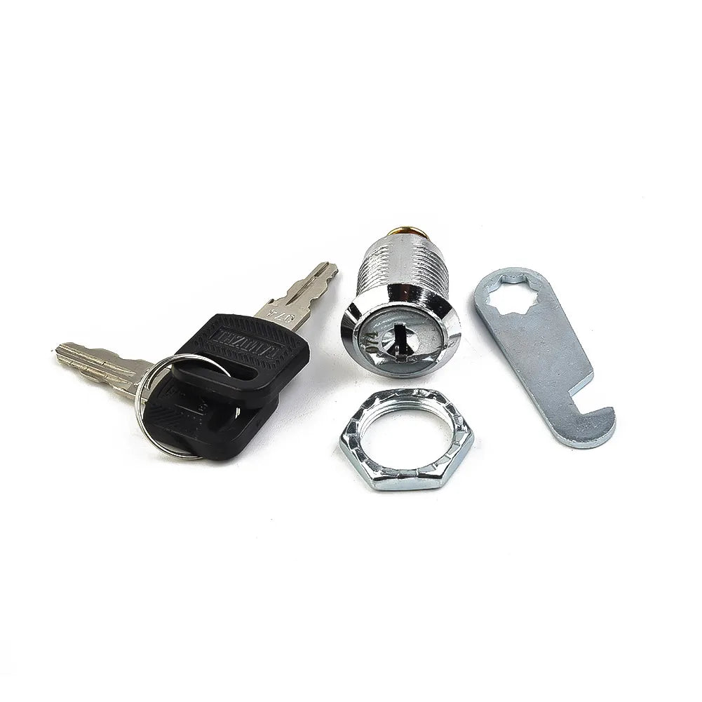 16/20/25/30mm Cam Lock Door Barrel Drawer Cabinet Mail Box Locker Cupboard + 2 Keys Cabinet Office Desk Letter Box Cam Locks