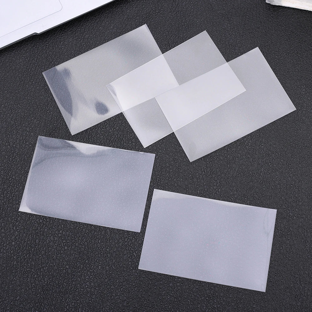 1-500Pcs Korea Card Sleeves HD Transparent Kpop Idol Card Protective Sleeve Photcards Protector Case Box For Popcorn Card Holder
