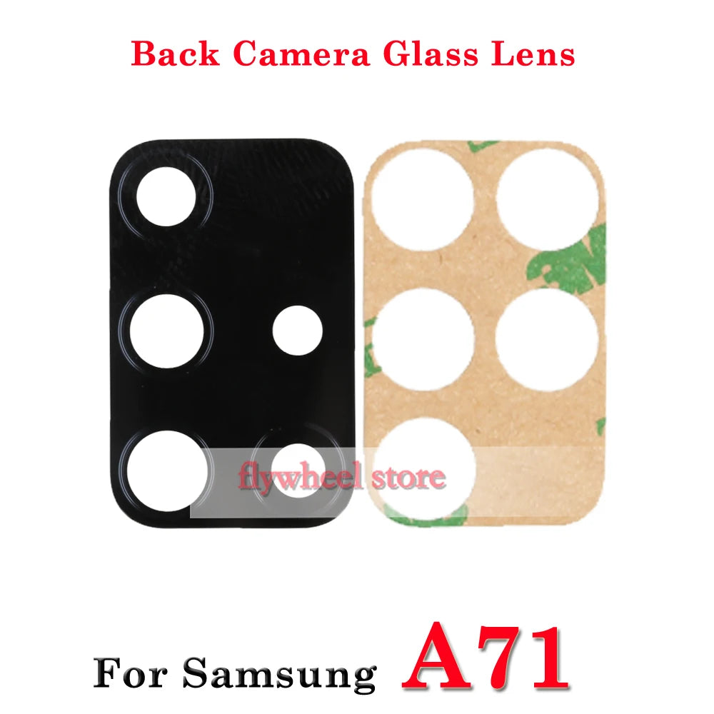 1PCS Camera Lens Glass Lens Back Rear Cover lens For Samsung Galaxy A11 A12  A21 A21s  A31 A31S A41 A42 A51 A71