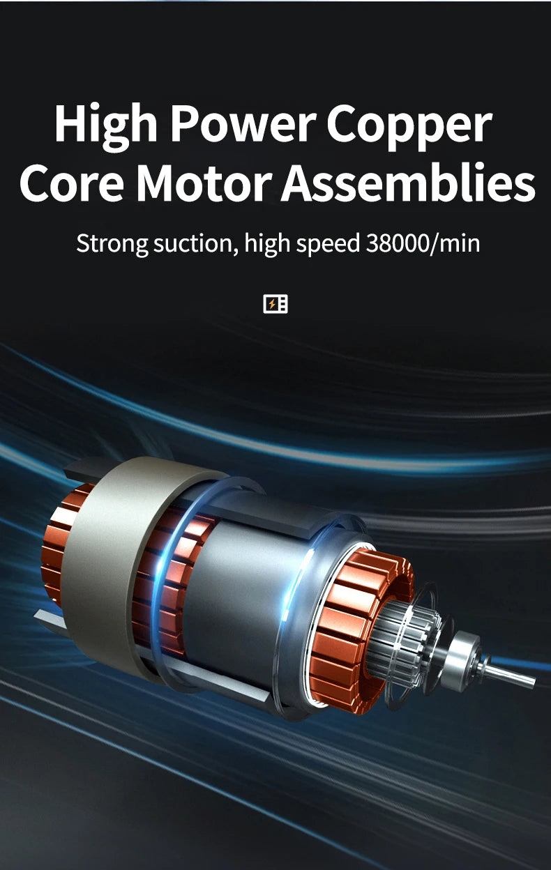 Wireless handheld vacuum cleaner vacuum cleaner car household vacuum cleaner portable household cleaning tool vacuum cleaner