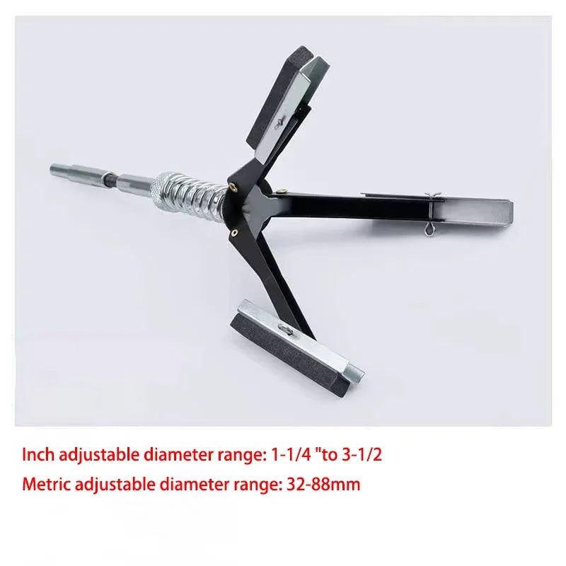 18-178mm Car Engine Cylinder Honing Tool Three-jaw Adjustable Brake Cylinder Burnisher Hone for Grinding Holes Friction