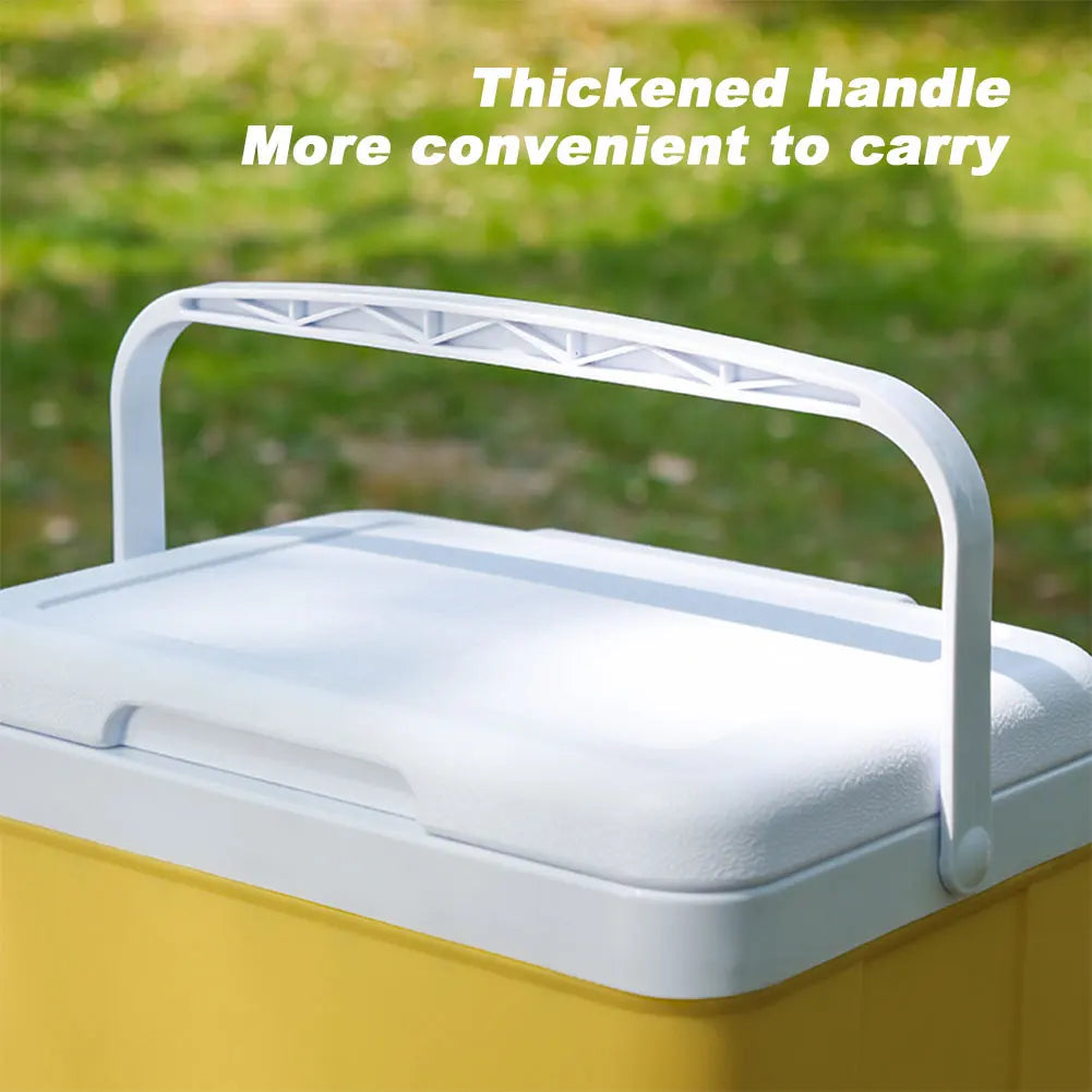 15L Camping Cooler Box Insulated Ice Chest Portable Ice Bucket for Camping Picnic Beach Drink Beverage Fishing