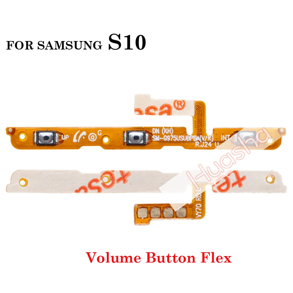 1Pcs Volume Power Switch On Off Button Key Ribbon Flex Cable For Samsung Galaxy S8 S9 S10 Plus G950 G955 G960 G965 G9730 G9750