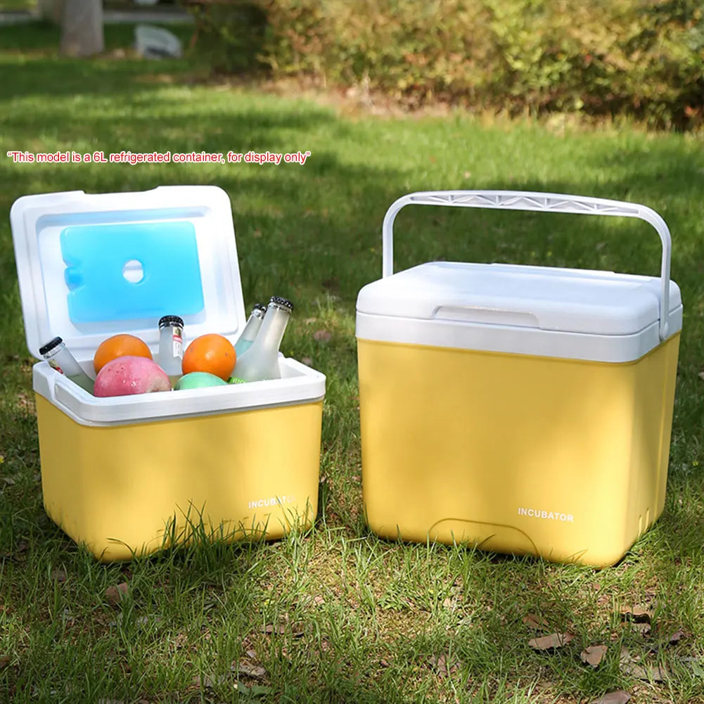 15L Camping Cooler Box Insulated Ice Chest Portable Ice Bucket for Camping Picnic Beach Drink Beverage Fishing