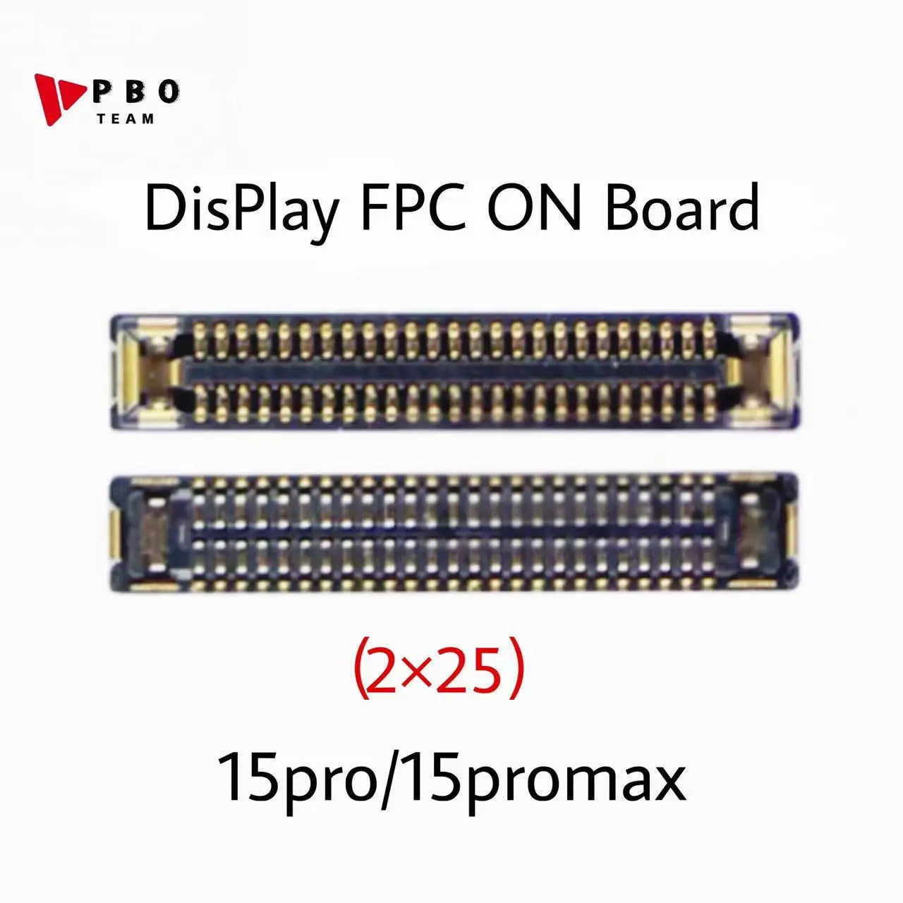 10Pcs LCD Display FPC Connector On Motherboard Screen Logic Board For iPhone 14 13 15 Pro Max Plus 11 12Promax 13Pro XR X XS XSM