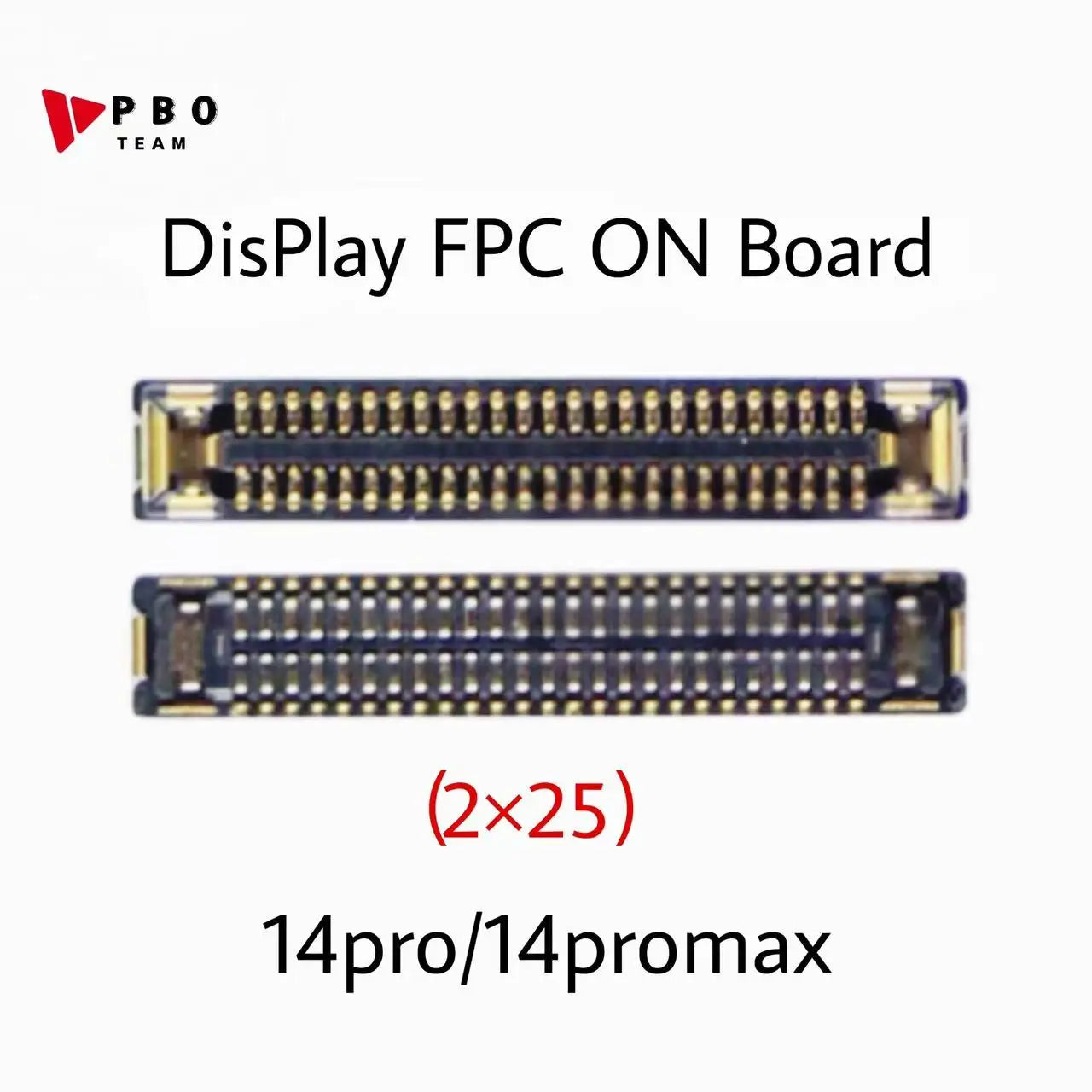 10Pcs LCD Display FPC Connector On Motherboard Screen Logic Board For iPhone 14 13 15 Pro Max Plus 11 12Promax 13Pro XR X XS XSM