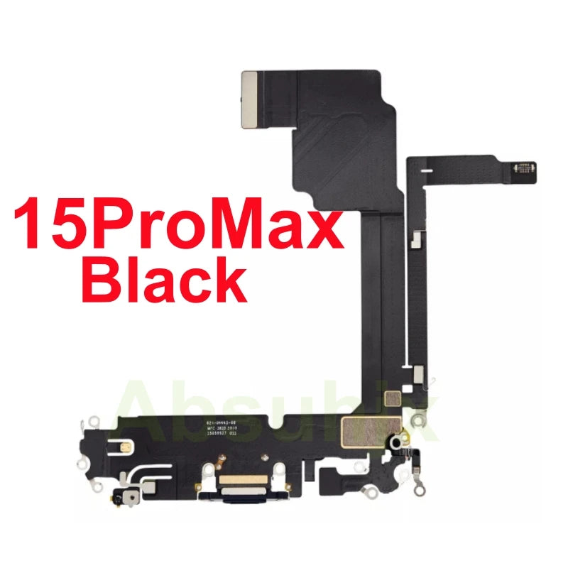 1pcs USB Charging port Charger for iPhone 11 12 13 14 plus 15 pro Max Mini Cable Repair Part Compatible with Microphone Repair