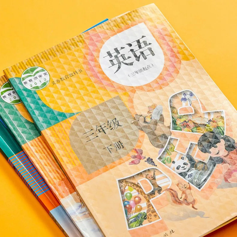 10 Sheets A4 Transparent Self Adhesive Book Cover Wrapper S/M/L Waterproof Book Wrap Paper Film Matte Clear Notebook Protector