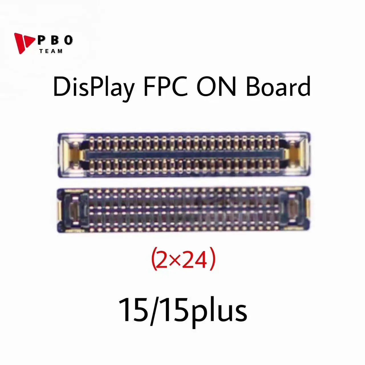 10Pcs LCD Display FPC Connector On Motherboard Screen Logic Board For iPhone 14 13 15 Pro Max Plus 11 12Promax 13Pro XR X XS XSM