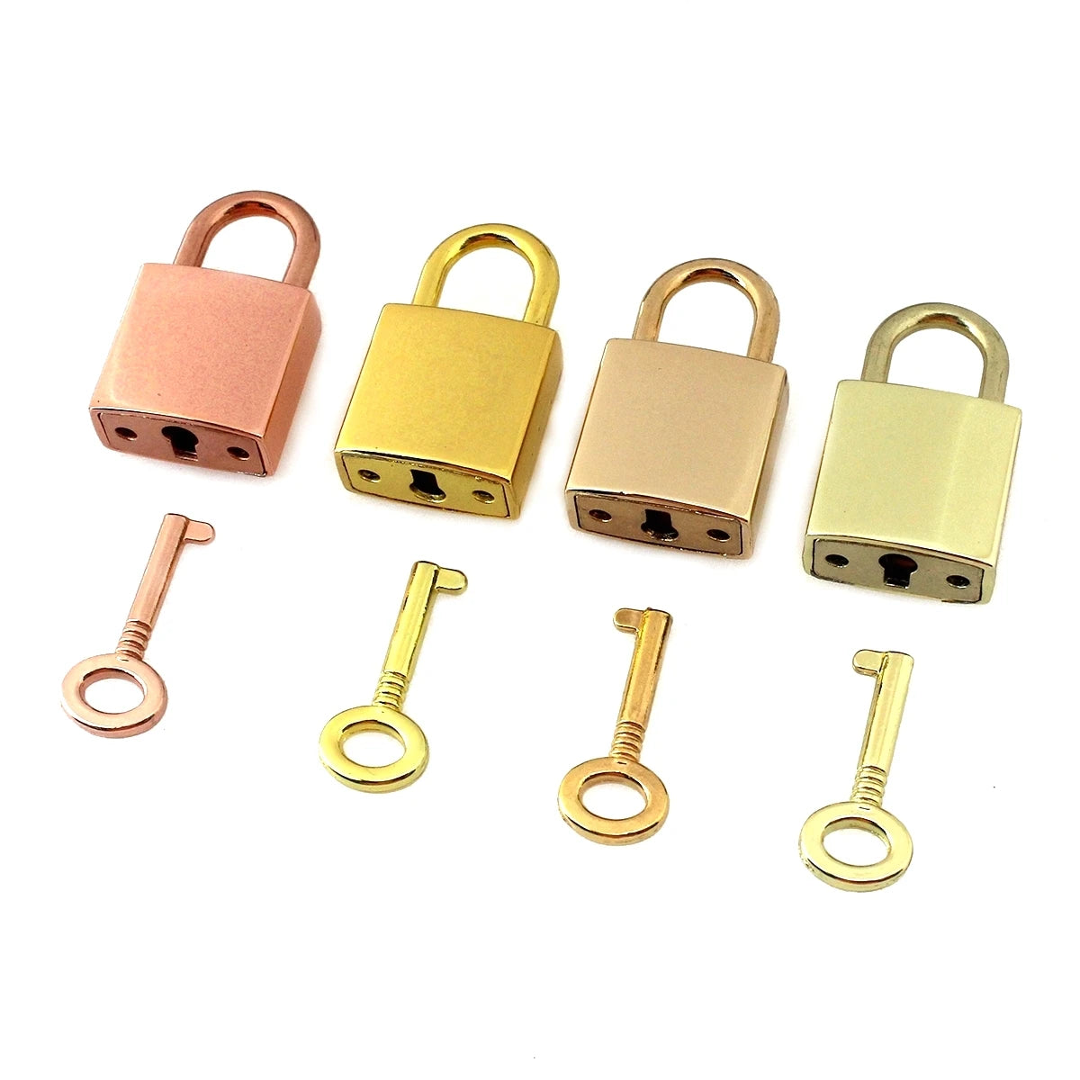 1pcs Metal Square Key Padlock for Fashion Lock Buckle Luggage Lock Clasp DIY Bags Handbags Hardware Decorative Accessories