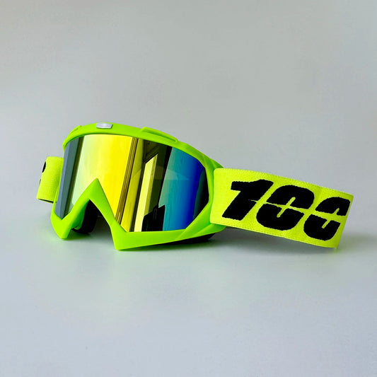 100 Motorcycle Glasses new Motocross Eyewear Helmet MX Moto Dirt Bike ATV Ski Outdoor Sports Off-road Scooter Googles Mask