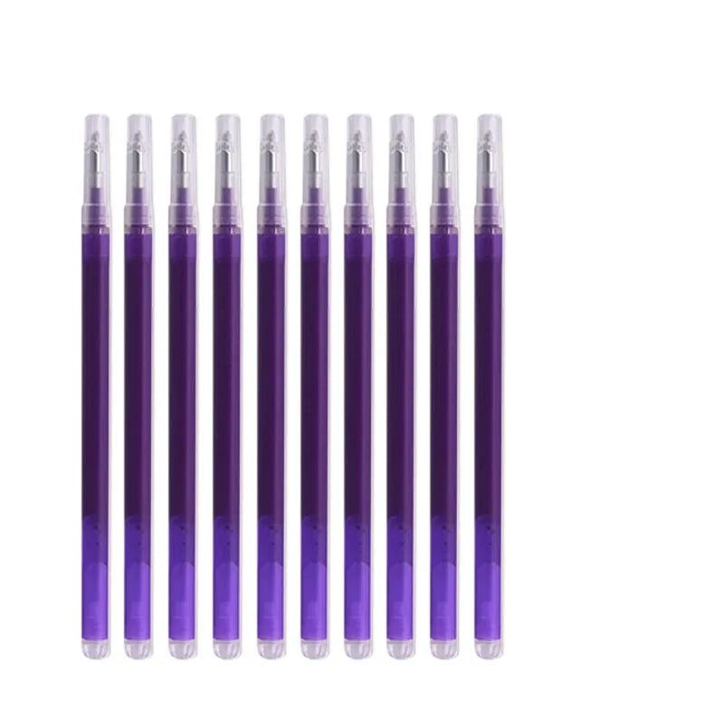 100 Pcs/Set 0.7mm Erasable Pen Refill Rod Magic Erasable Gel Pen for Pilot Frixion 8 Colors Ink Office Stationery Writing