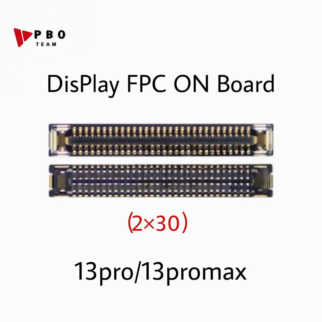 10Pcs LCD Display FPC Connector On Motherboard Screen Logic Board For iPhone 14 13 15 Pro Max Plus 11 12Promax 13Pro XR X XS XSM