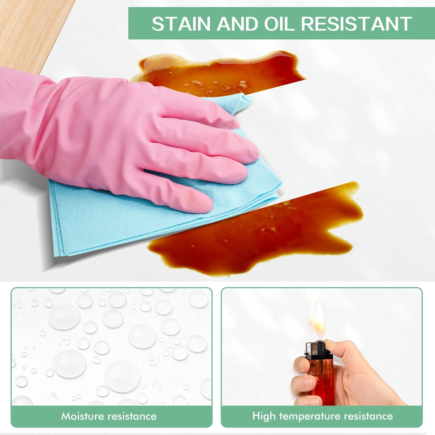 10 Pcs Marble Waterproof Wall Sticker Vanity Backsplash For Kitchen Tub Peel Self Adhesive White Imitation Porcelain Stickers