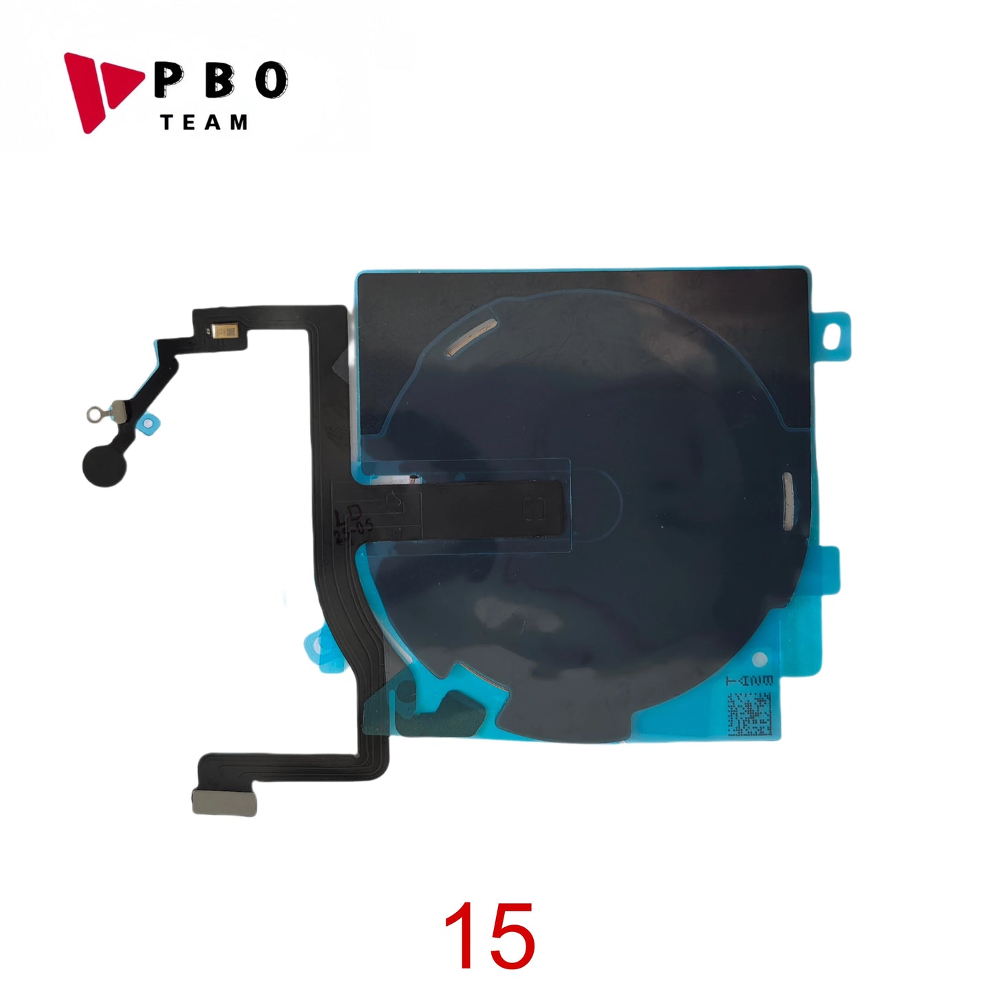 Wireless Charging Chip Coil For iPhone 14 13 12 15 Pro Max Mini plus Wireless With Magnet Power Volume Button Flex Charger Panel