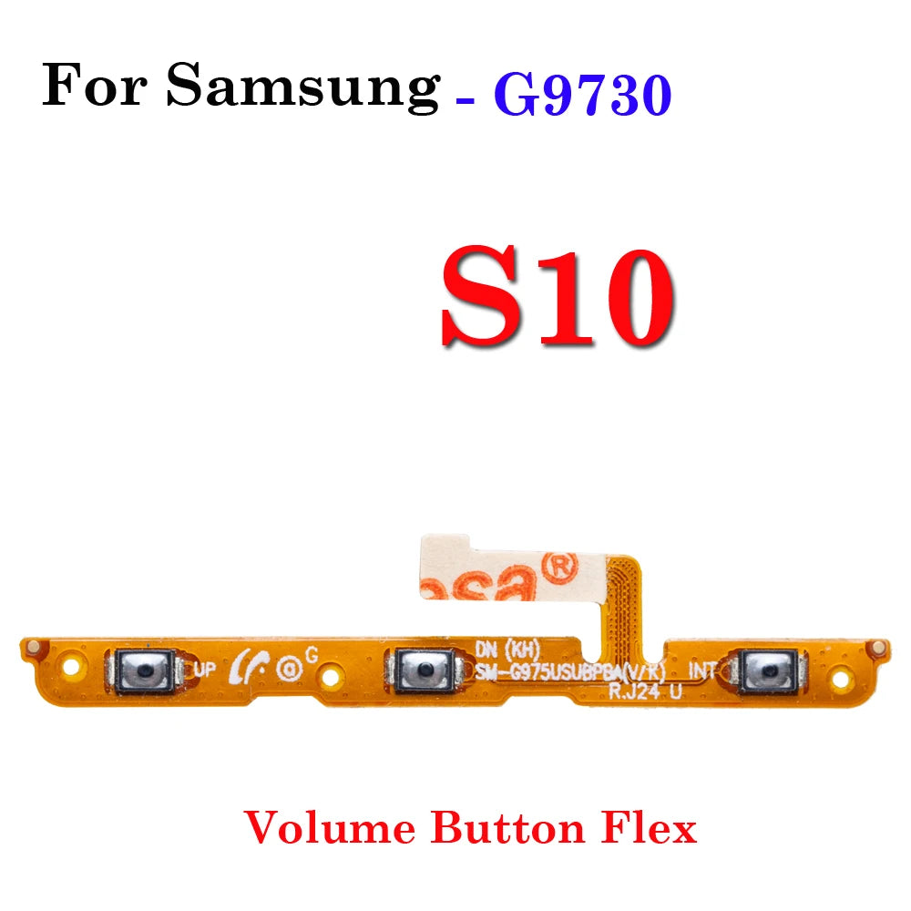 1Pcs Volume Power Switch On Off Button Key Ribbon Flex Cable For Samsung Galaxy S8 S9 S10 Plus G950 G955 G960 G965 G9730 G9750