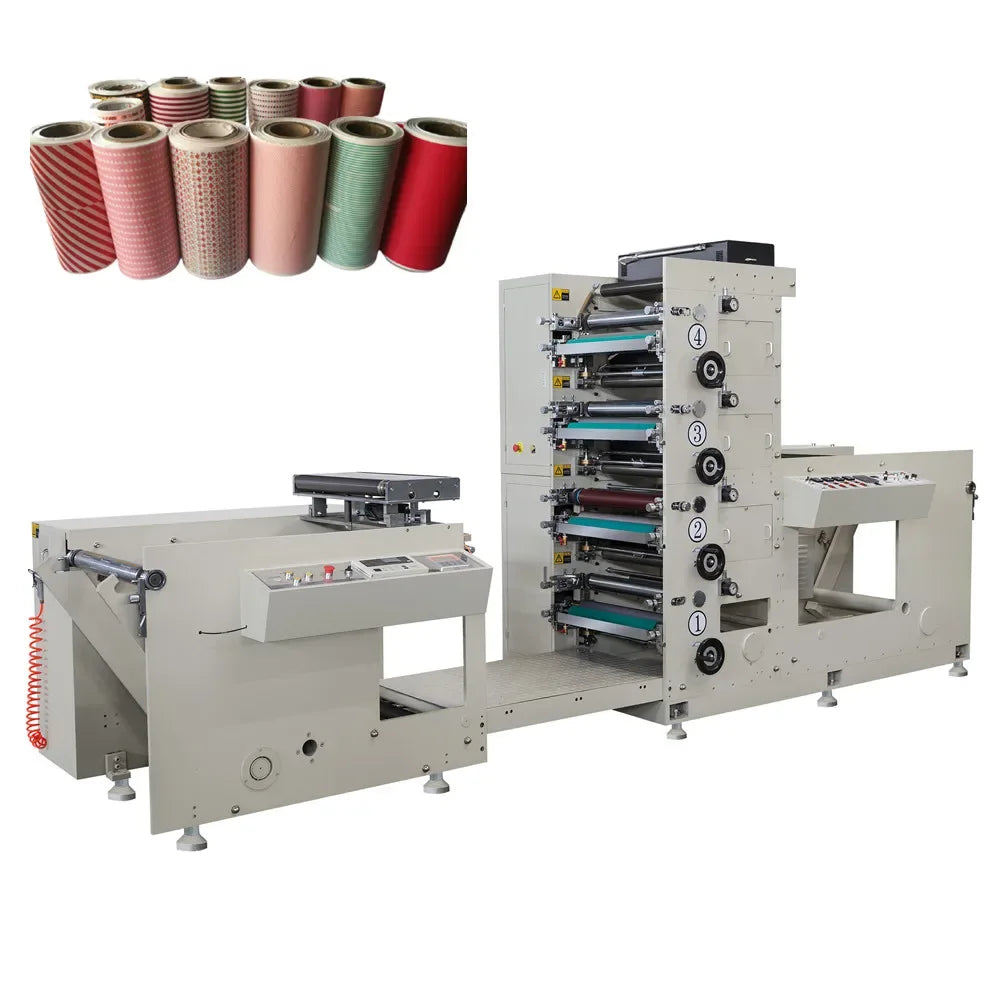 YG Hot Sale Multi Function Automatic Paper Rolls Slitter Rewinder Machine Thermal Self Adhesive Paper Rewinding Cutting Machine