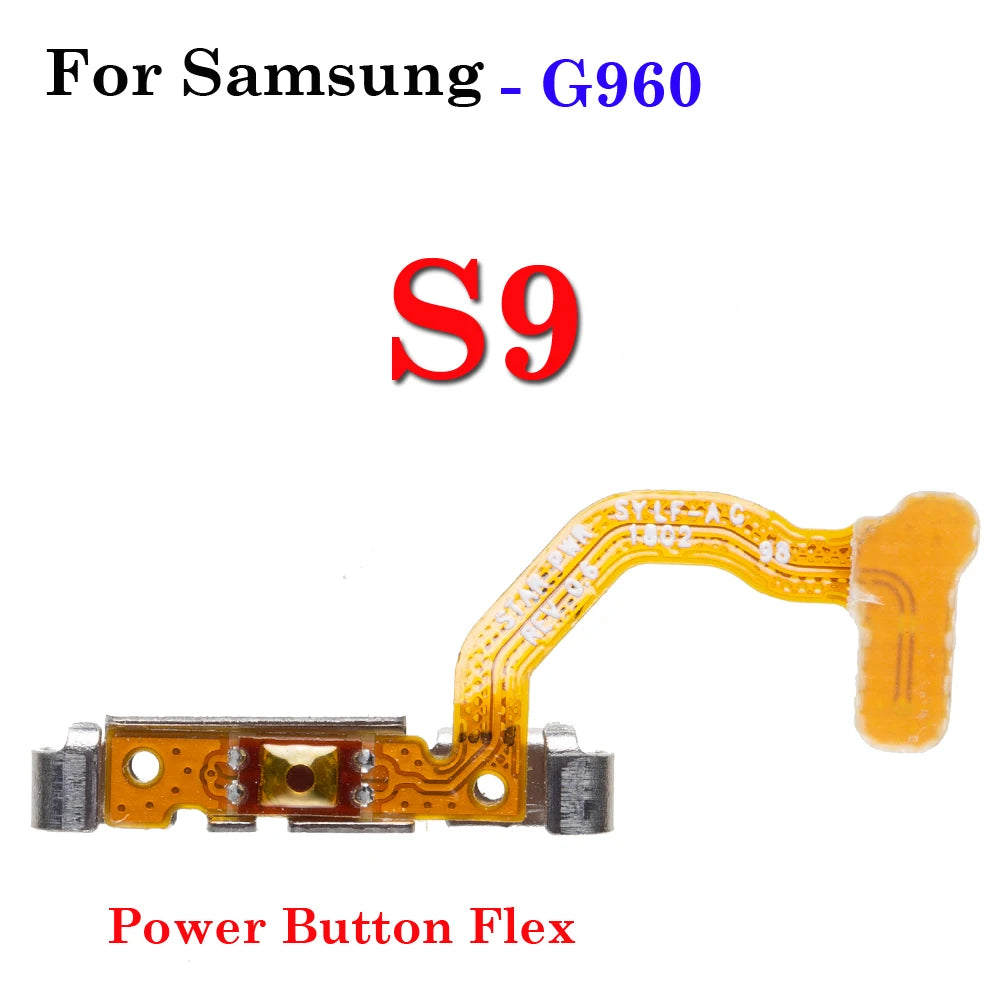 1Pcs Volume Power Switch On Off Button Key Ribbon Flex Cable For Samsung Galaxy S8 S9 S10 Plus G950 G955 G960 G965 G9730 G9750