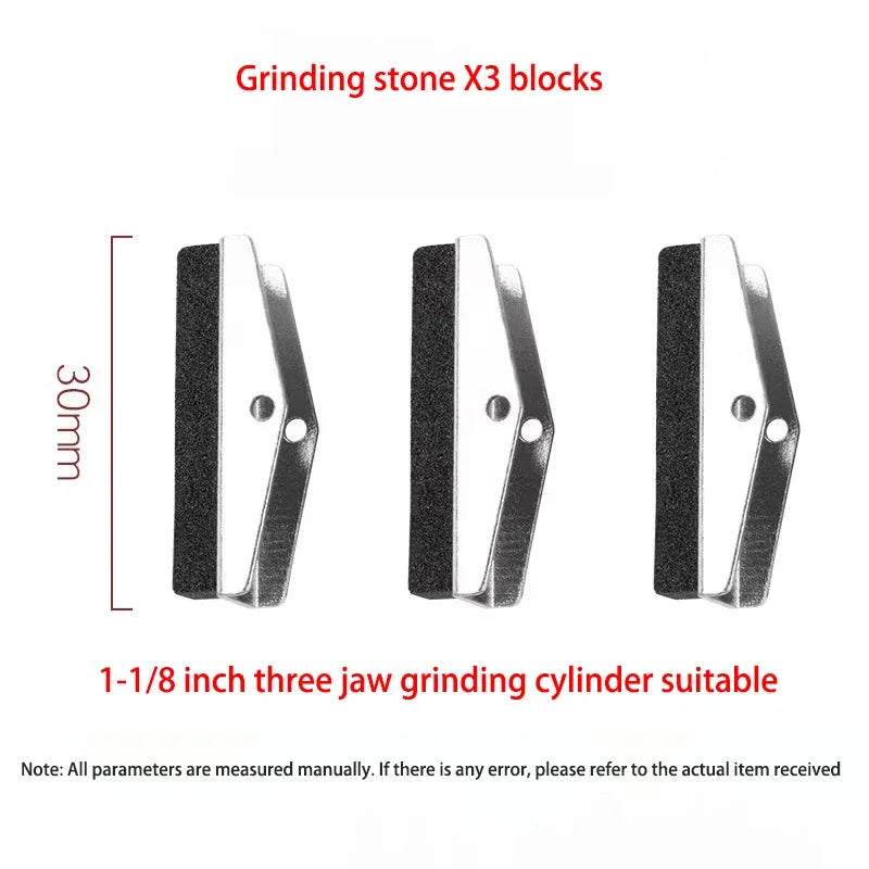 18-178mm Car Engine Cylinder Honing Tool Three-jaw Adjustable Brake Cylinder Burnisher Hone for Grinding Holes Friction
