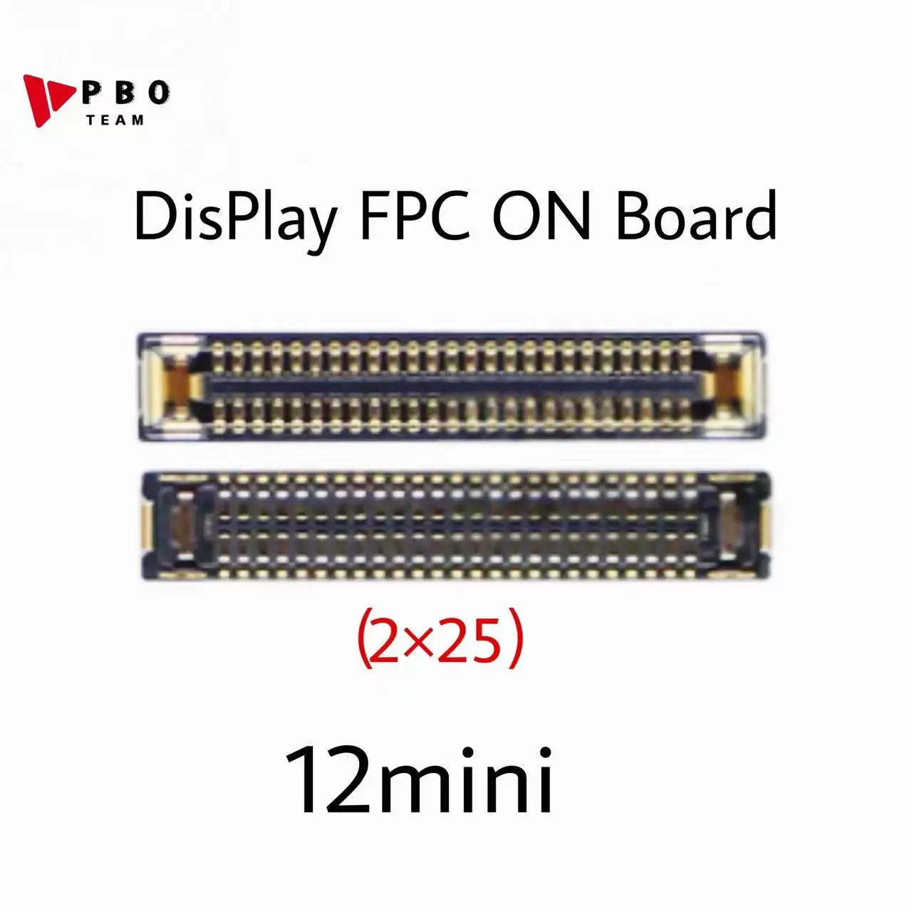 10Pcs LCD Display FPC Connector On Motherboard Screen Logic Board For iPhone 14 13 15 Pro Max Plus 11 12Promax 13Pro XR X XS XSM