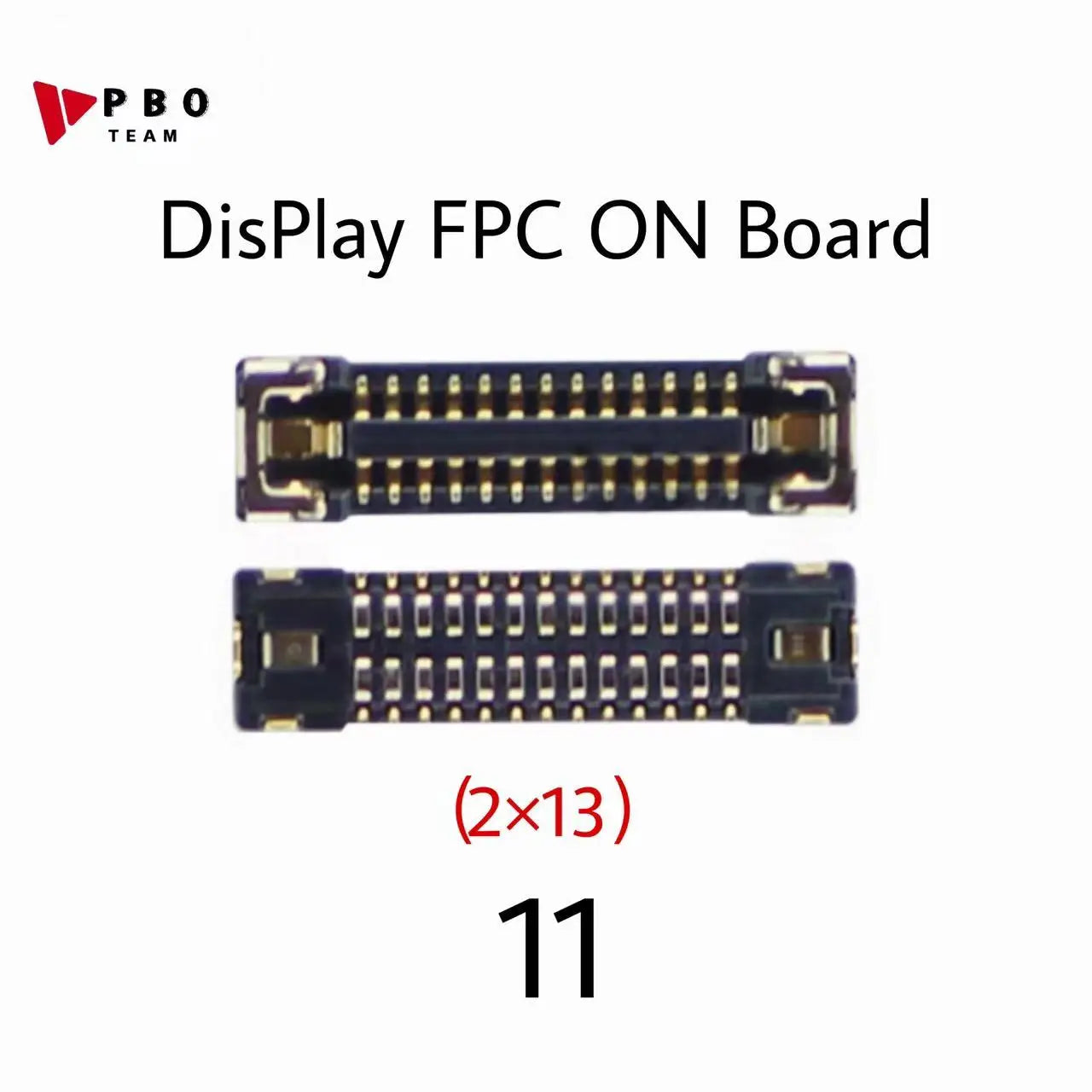 10Pcs LCD Display FPC Connector On Motherboard Screen Logic Board For iPhone 14 13 15 Pro Max Plus 11 12Promax 13Pro XR X XS XSM