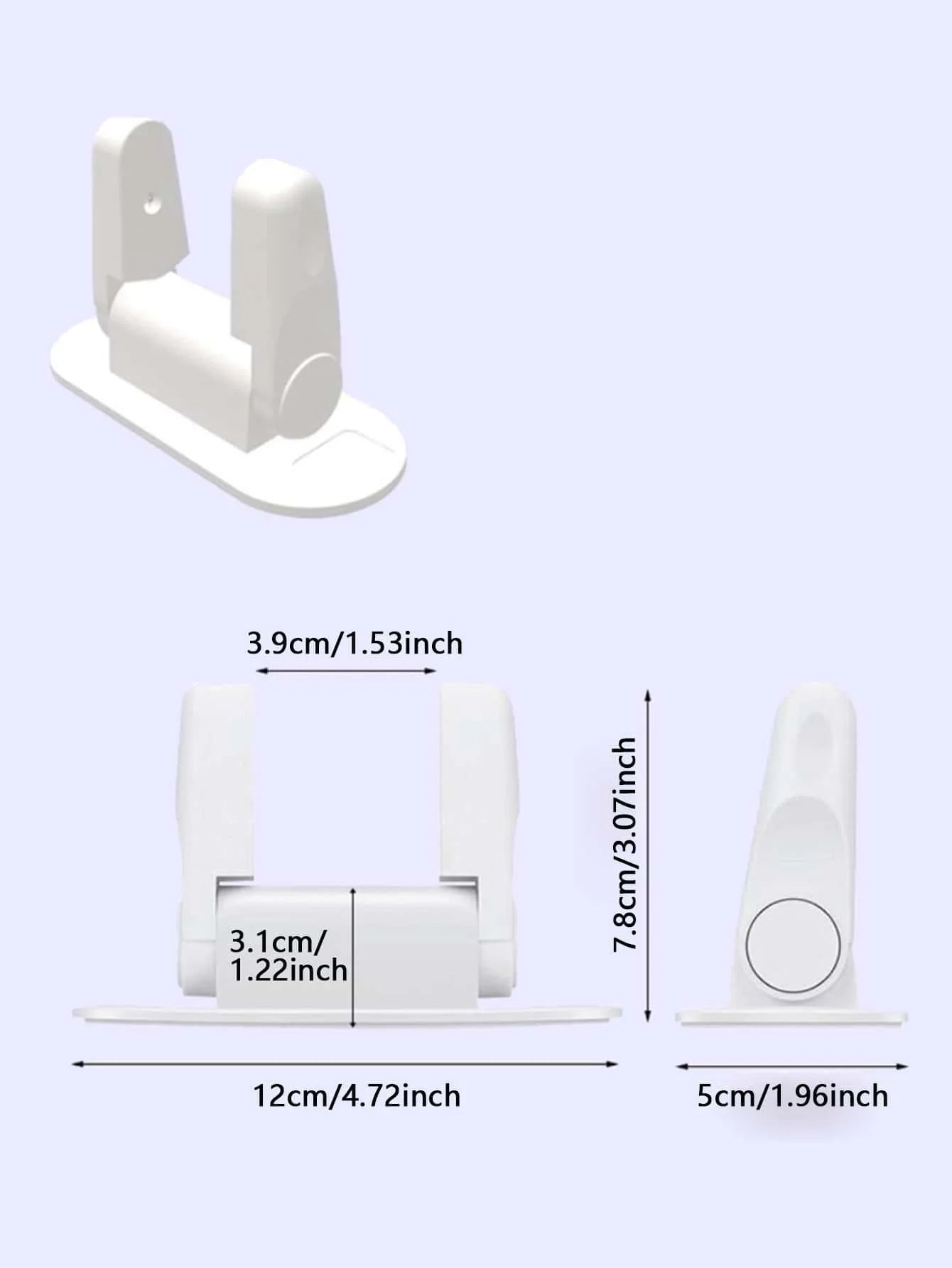 1pc- Child Safety Locks Door Handle Fixed Lock Baby Bnti-opening Door Lock Dynamic Function Safety Lock Punch-free