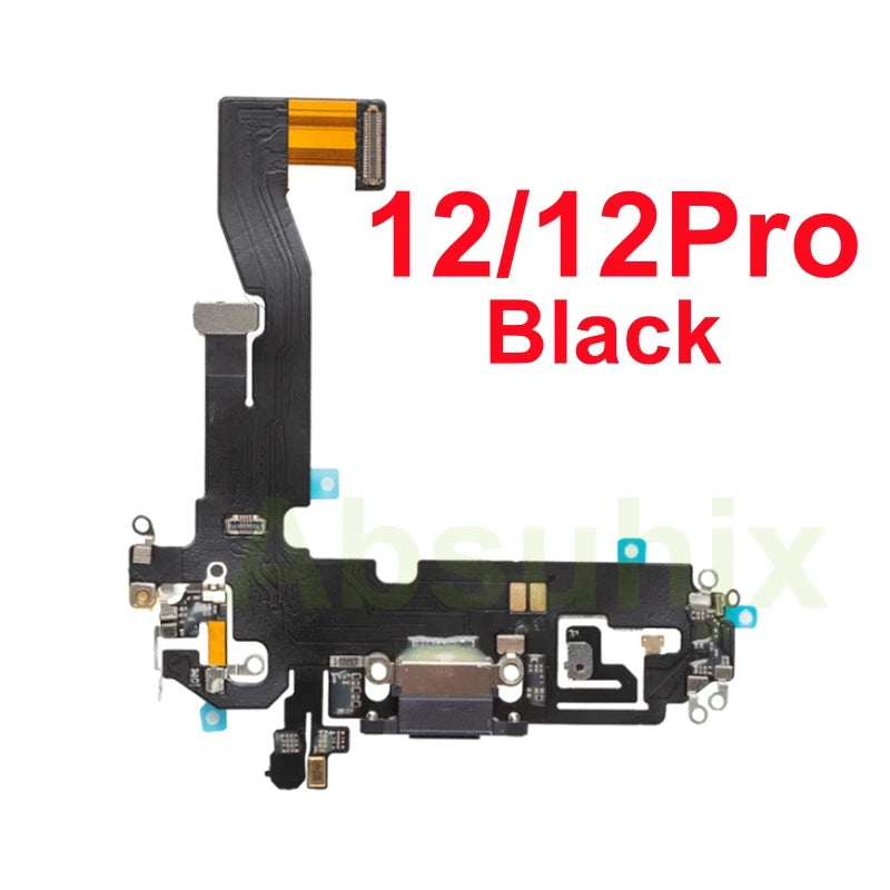 1pcs USB Charging port Charger for iPhone 11 12 13 14 plus 15 pro Max Mini Cable Repair Part Compatible with Microphone Repair