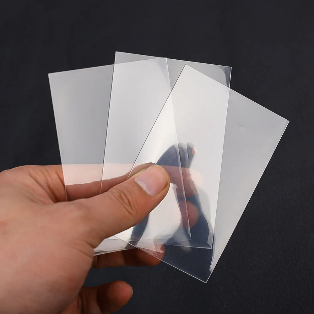 1-500Pcs Korea Card Sleeves HD Transparent Kpop Idol Card Protective Sleeve Photcards Protector Case Box For Popcorn Card Holder