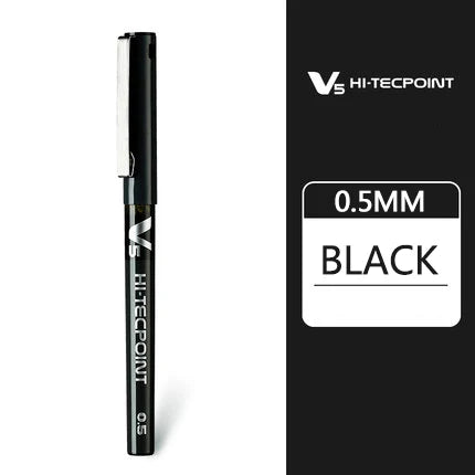 1 Piece PILOT BX-V5 Gel Pens Fine Point 0.5MM Quick Dry Straight Liquid RollBall Pen Smooth Ink Gelpen Kawaii Japan Stationery