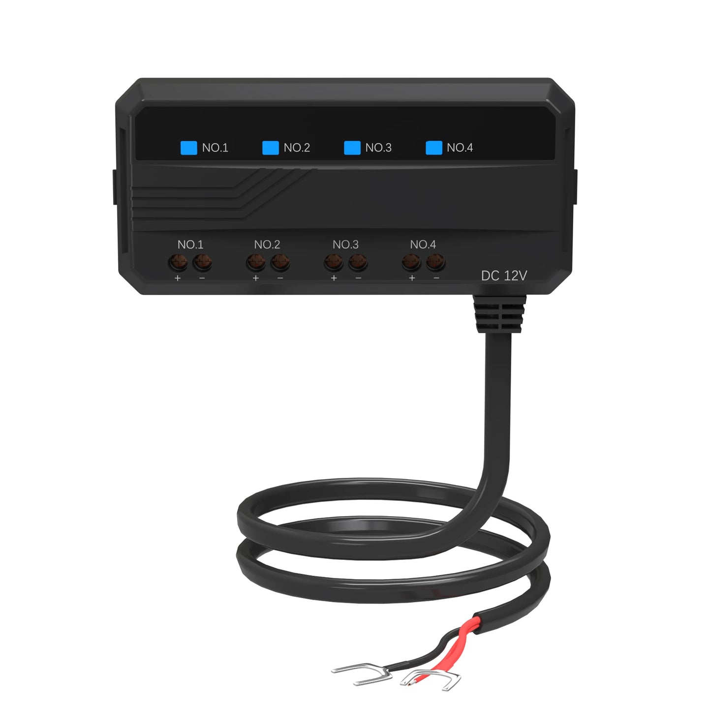 12V Universal Automotive Fuse Block Holder 4 Circuits Protection 20A Moto Fuse Block LED Indicator Motorcycle Car Accessories