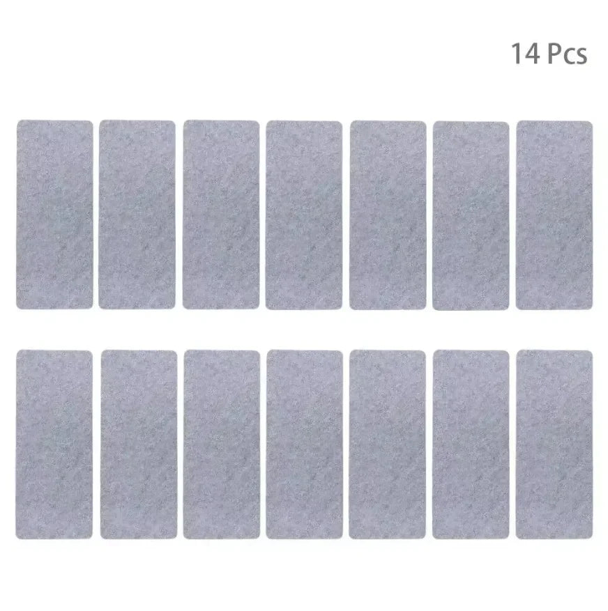14Pcs/Set Stair Tread Carpet Mats Self-adhesive Floor Mat Door Mat Step Staircase Non Slip Pad Protection Cover Pads Home Decor