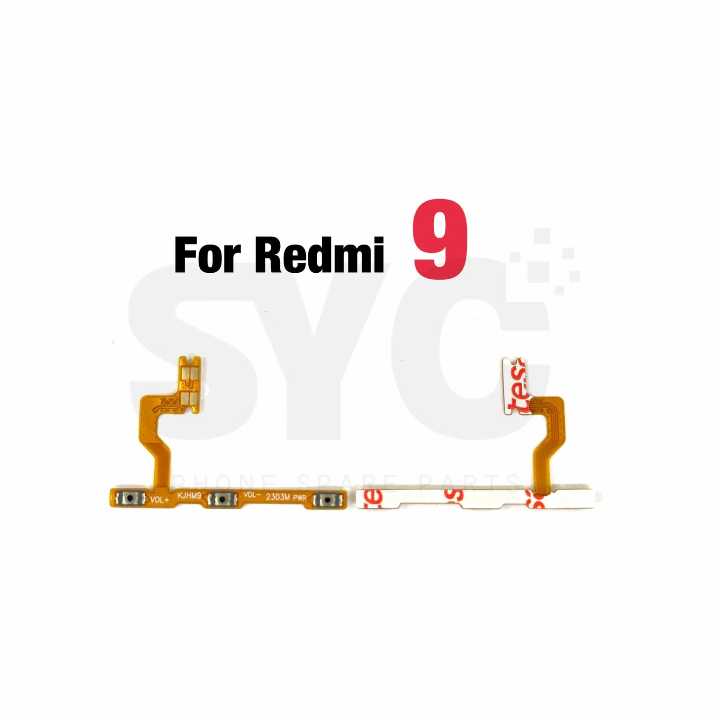 1Pcs New For Xiaomi Redmi 9 10 9A 8 8A 7 7A 6 6A 5 5A 10A 10C 12C 9C 9T 12 A1 A2 Power Volume Button Key Flex Cable Repair Parts