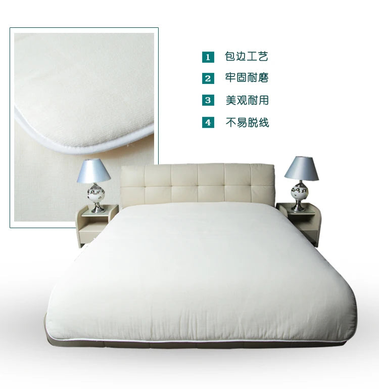 100% Cotton quilt super warm quilt core cotton mattress spring autumn winter cotton quilt thickened comforter handmade