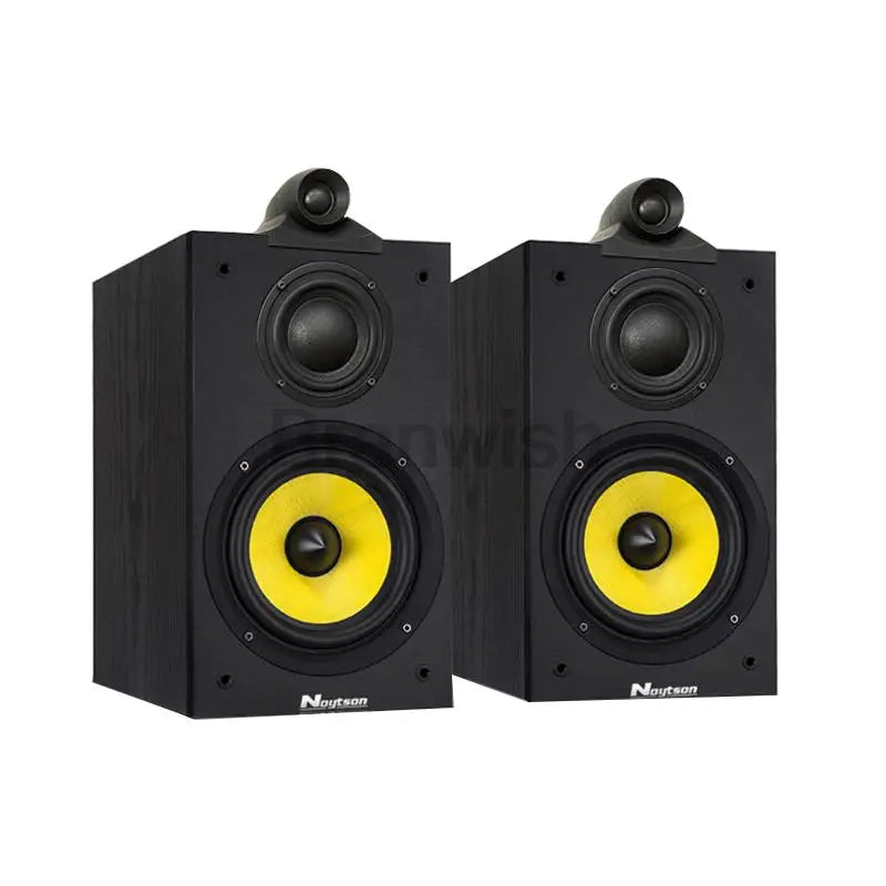 140W High-Power 6.5-inch Speaker Three-Way Bookshelf Speaker Hifi Fever 2.0 Audio Passive Home Theater Enthusiast Speaker 8Ω