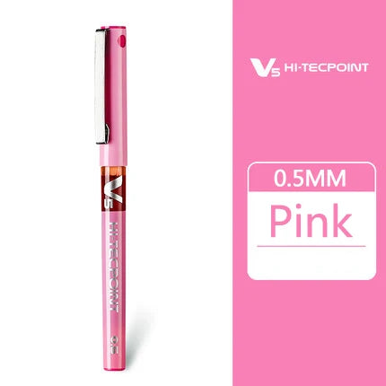 1 Piece PILOT BX-V5 Gel Pens Fine Point 0.5MM Quick Dry Straight Liquid RollBall Pen Smooth Ink Gelpen Kawaii Japan Stationery