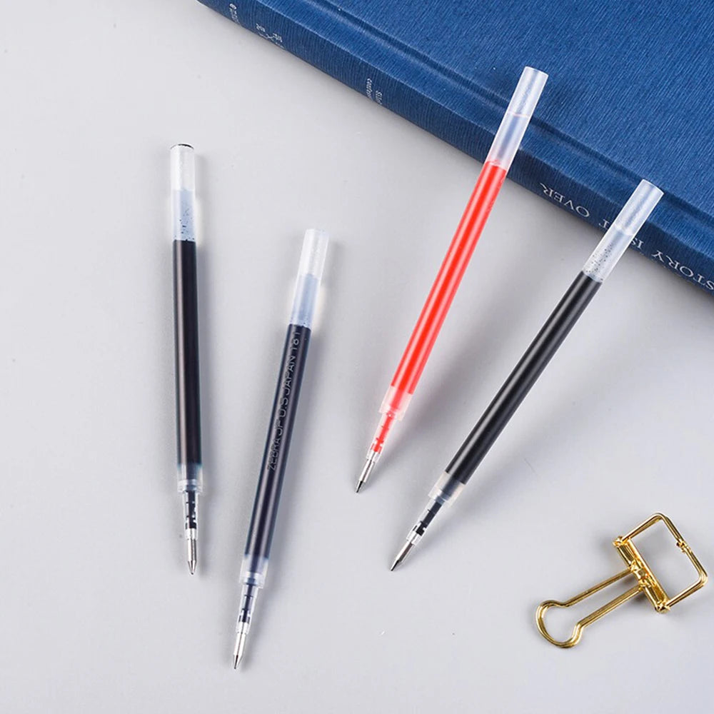 10pcs Japan ZEBRA Zebra Pen Refill JF-0.3/0.38/0.4/0.5/0.7mm JJ15 Press Neutral Pen Refill Black Blue Red School Stationery