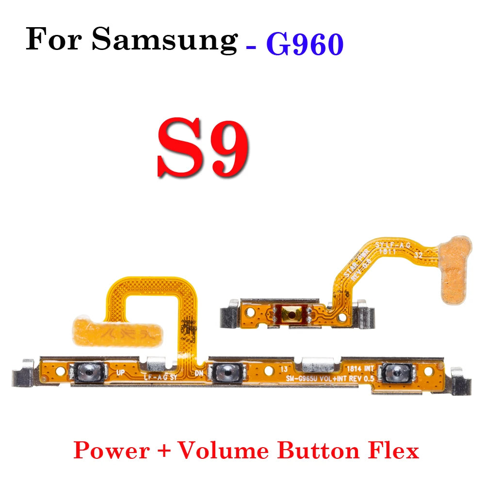 1Pcs Volume Power Switch On Off Button Key Ribbon Flex Cable For Samsung Galaxy S8 S9 S10 Plus G950 G955 G960 G965 G9730 G9750