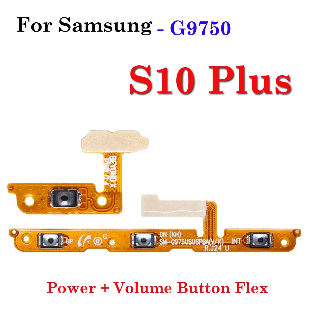 1Pcs Volume Power Switch On Off Button Key Ribbon Flex Cable For Samsung Galaxy S8 S9 S10 Plus G950 G955 G960 G965 G9730 G9750