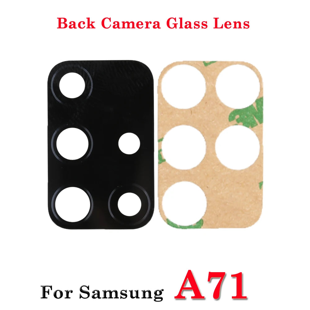 1PCS Camera Lens Glass Lens Back Rear Cover lens For Samsung Galaxy A11 A12  A21 A21s  A31 A31S A41 A42 A51 A71