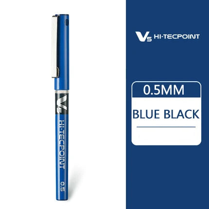 1 Piece PILOT BX-V5 Gel Pens Fine Point 0.5MM Quick Dry Straight Liquid RollBall Pen Smooth Ink Gelpen Kawaii Japan Stationery